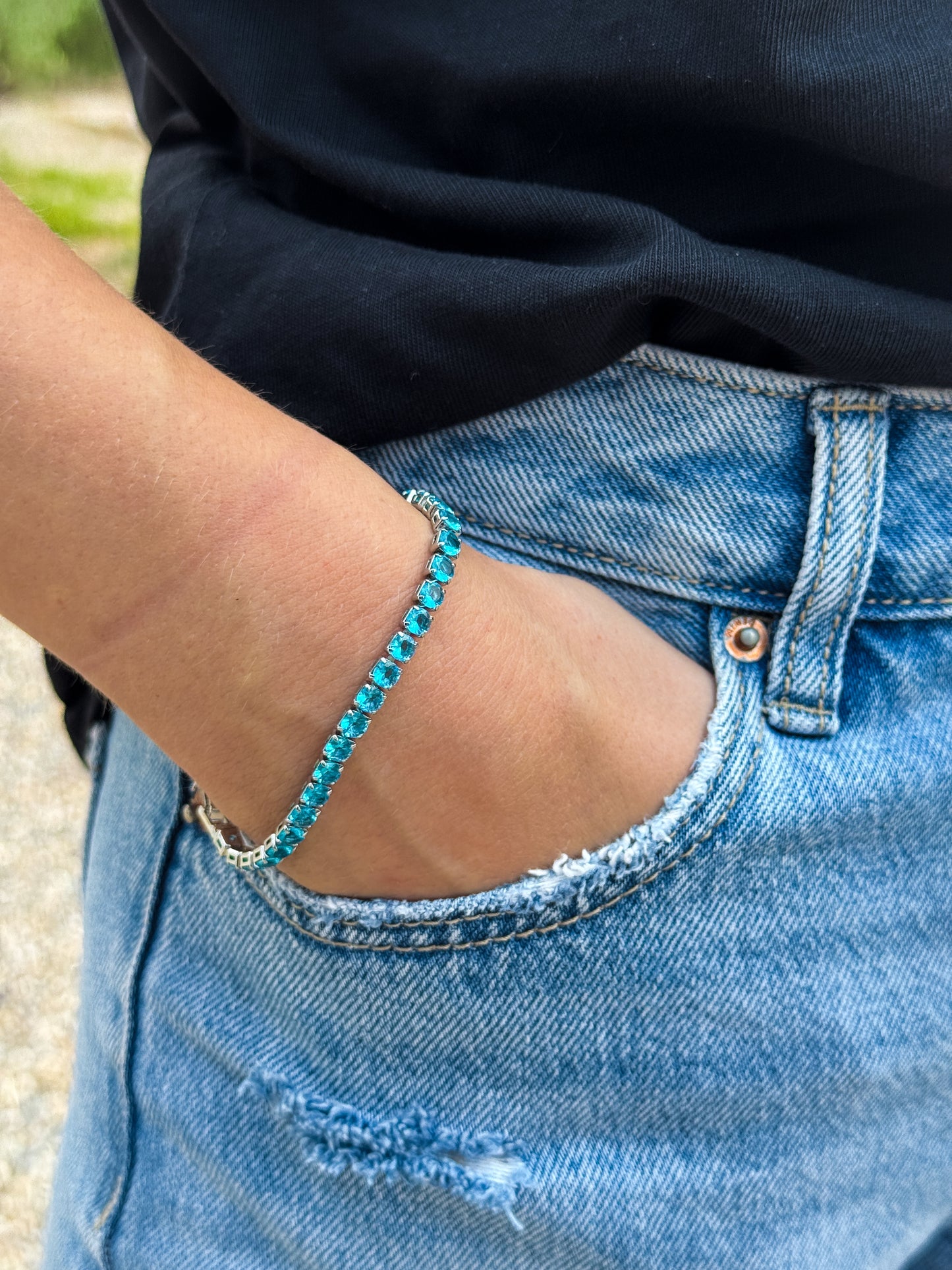 Pulsera Shine Baby Blue