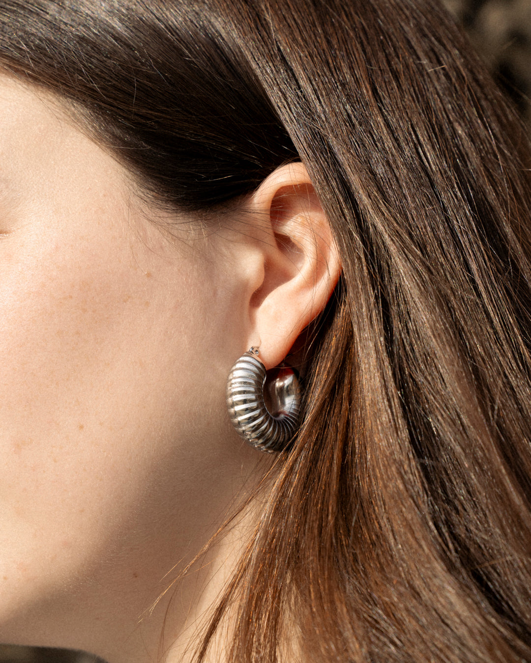 Pendientes Industry Silver